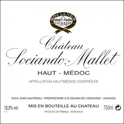 1989 Chateau Sociando Mallet Medoc