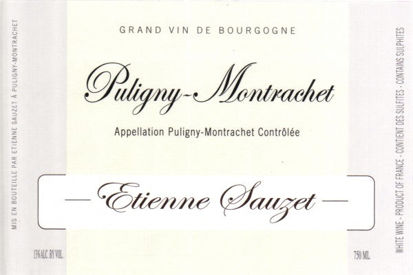 2020 Etienne Sauzet - Puligny Montrachet
