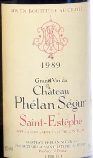 1989 Chateau Phelan Segur St. Estephe