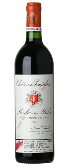 1989 Chateau Poujeaux Medoc