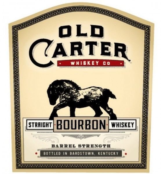 Old Carter Barrel Strength Batch 14* 117 pf Bourbon Whiskey 750ml
