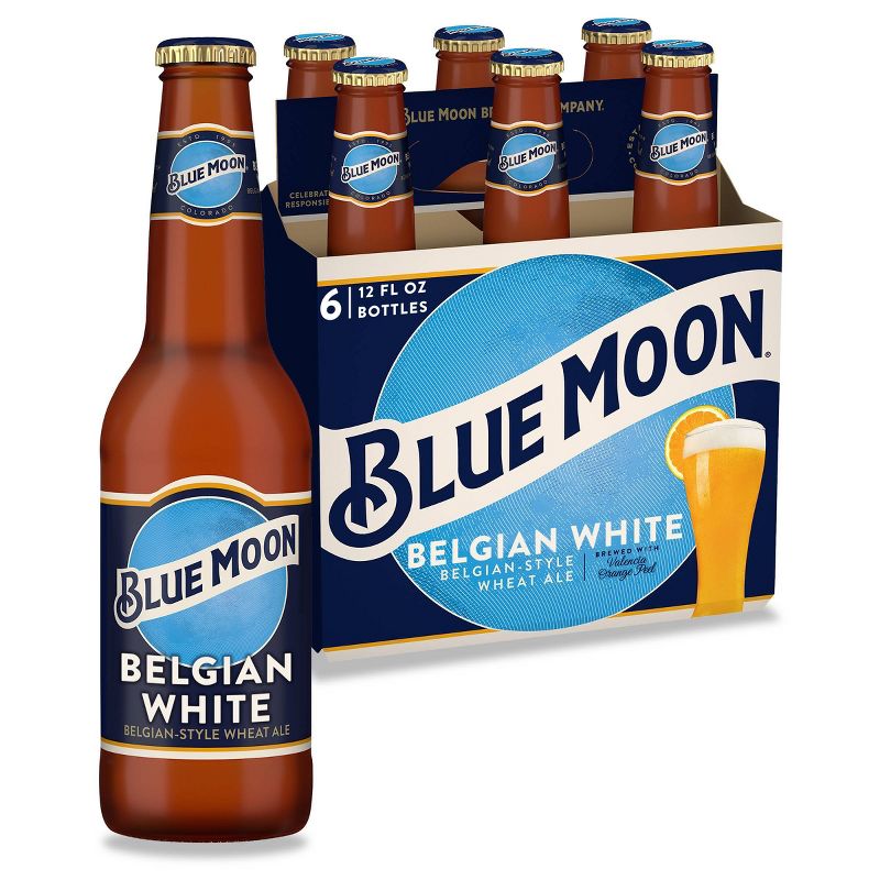 Blue Moon Belgian White Ale 6pk bottle