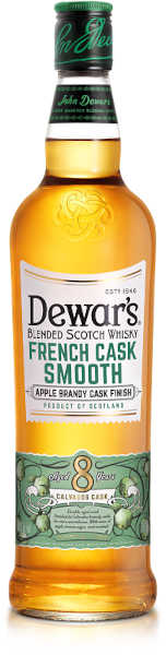 Dewar's 8 yr  French Cask Smooth Calvados Finish Scotch Whiskey 750ml