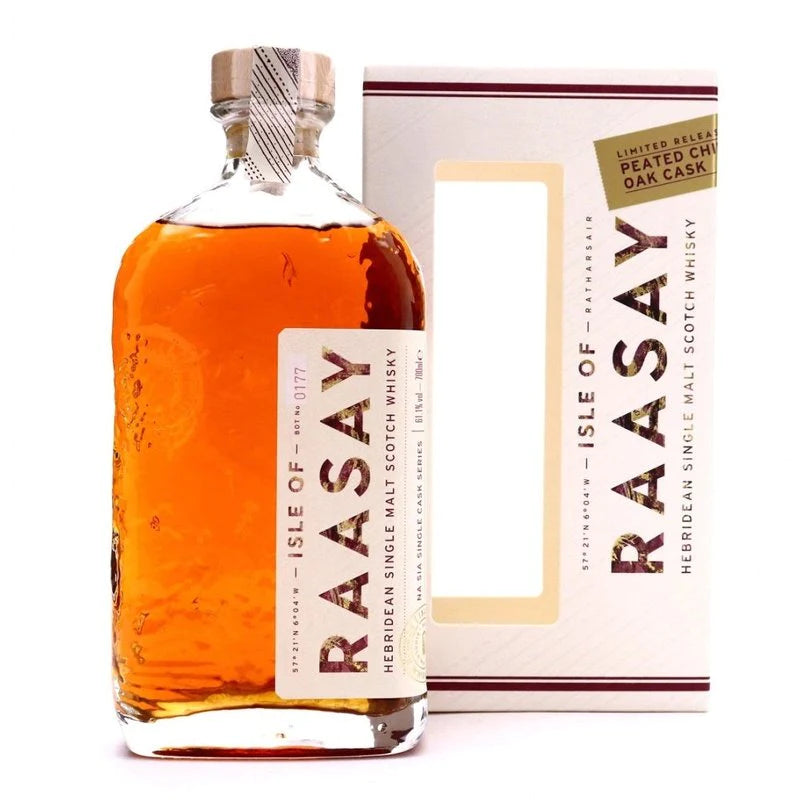 Isle Of Raasay Peated Chinkapin Oak Cask Single Malt Scotch Whiskey 700ml