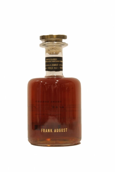 Frank August Single Barrel 7 yr Whiskey 750ml