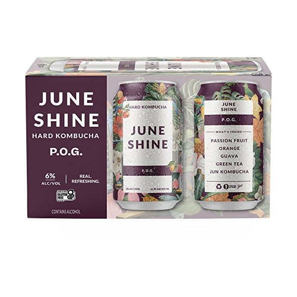 JuneShine - P.O.G.(Passionfruit,Orange,Guava) 6pk