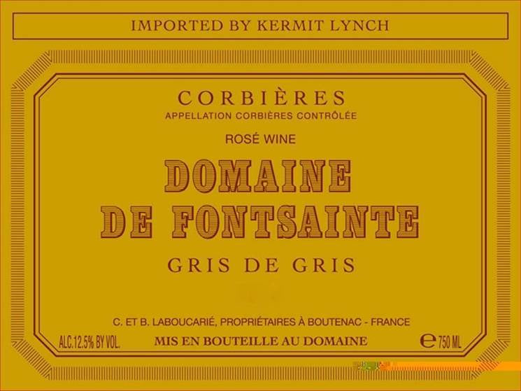 2022 Corbieres Gris de Gris Rose Fontsainte