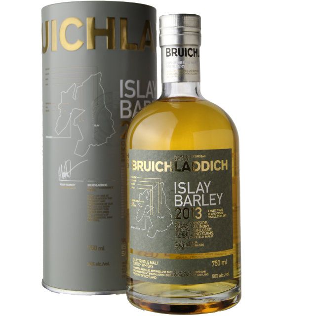Bruichladdich Islay Barley 2013 Unpeated Single Malt Whiskey 750ml