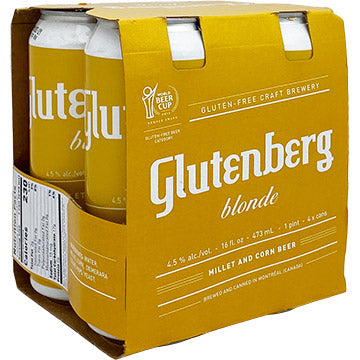Glutenberg Blonde Ale (Gluten Free) 4pk