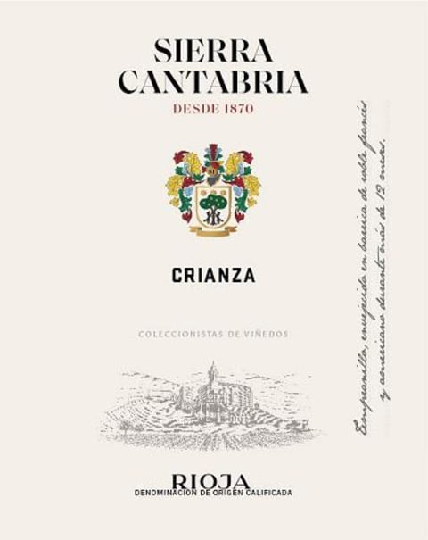 2018 Sierra Cantabria -  Rioja Crianza