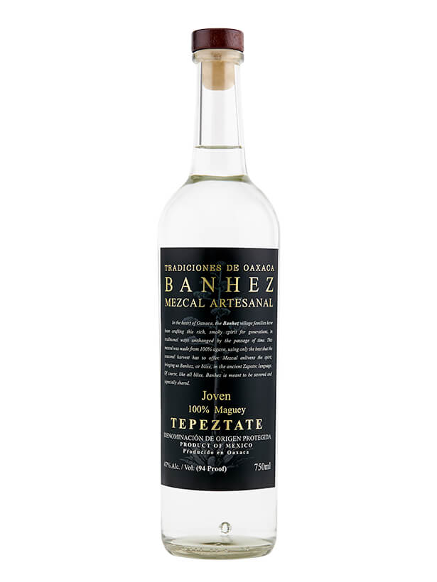 Banhez Joven Tepeztate Mezcal 750ml