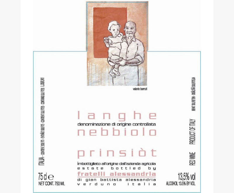 2020 Alessandria, F. - Langhe Nebbiolo Prinsiot