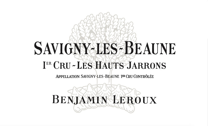 2019 Benjamin Leroux - Savigny les Beaune Jarrons