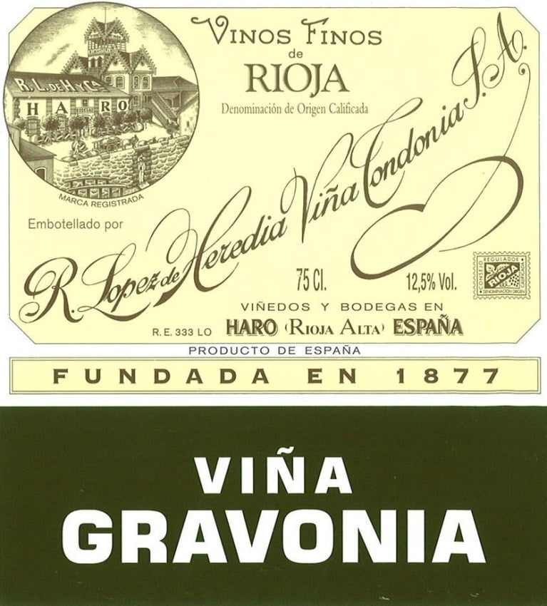 2015 Lopez de Heredia - Viura Gravonia Blanco