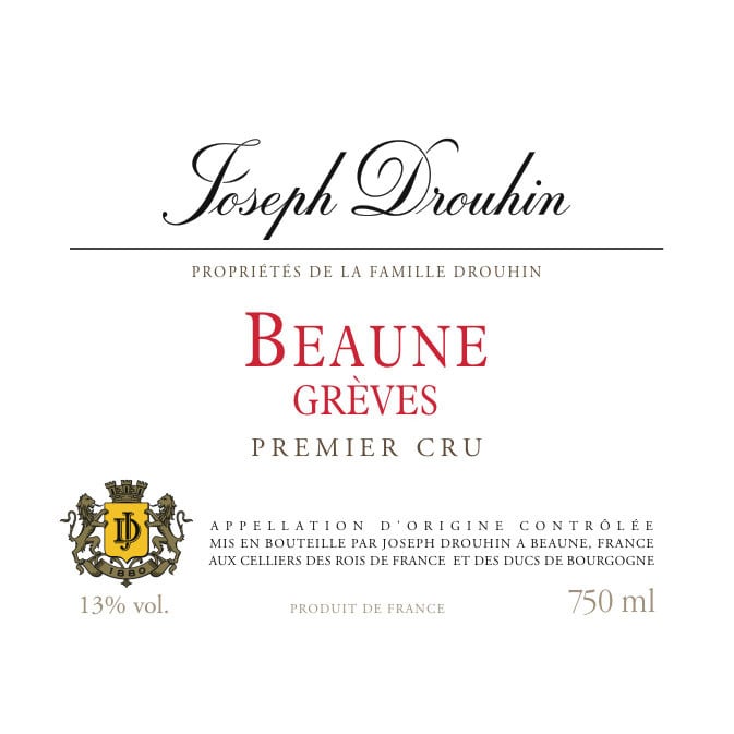2019 Joseph Drouhin Beaune Greves