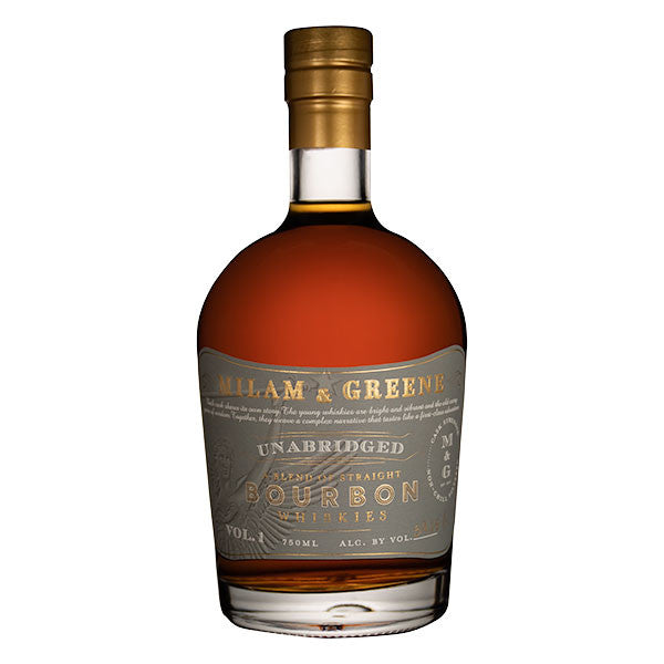 Milam & Greene Unabridged Blend Of Straight  Bourbon Whiskey 750ml