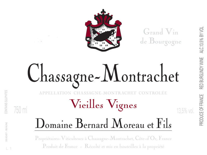 2020 Bernard Moreau - Chassagne Montrachet Rouge Vieilles Vignes