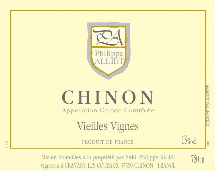 2020 Phillipe Alliet - Chinon V.V.