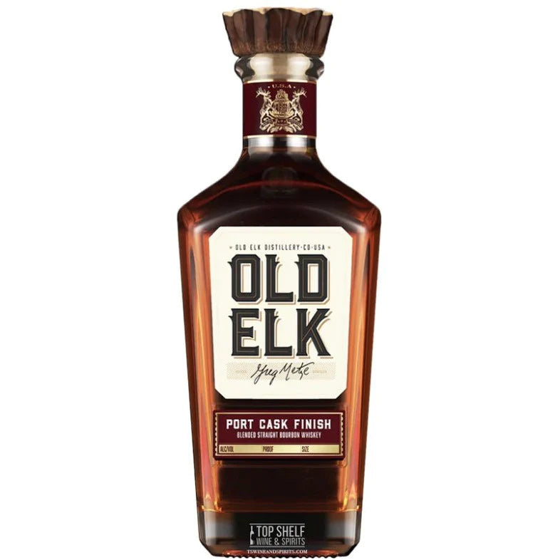 Old Elk Port Cask Finish Straight Bourbon Whiskey 750ml