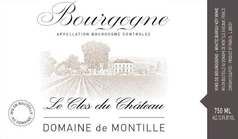 2020 Domaine de Montille - Bourgogne Blanc Clos du Chateau