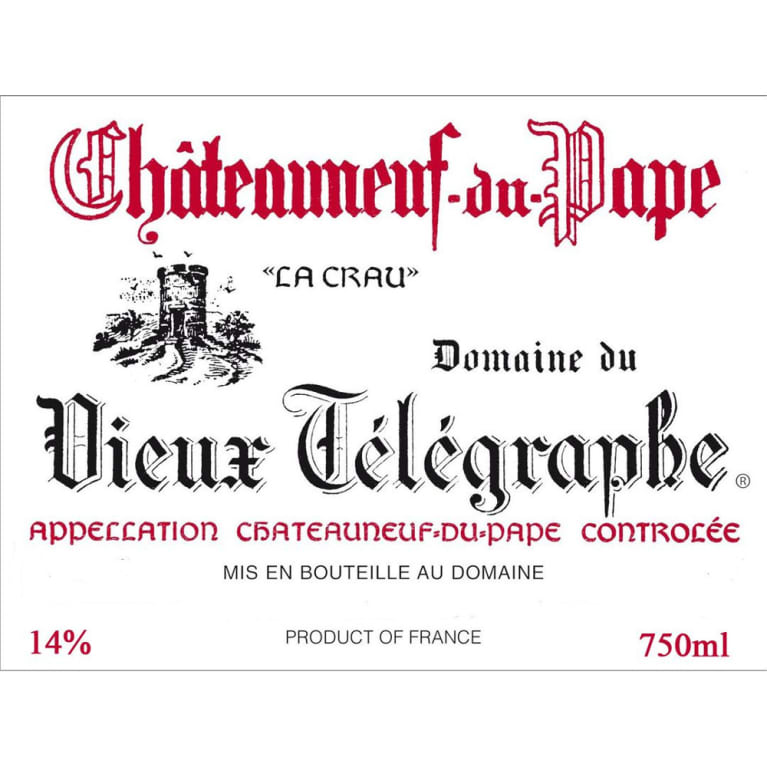2001 Vieux Telegraphe Chateauneuf du Pape