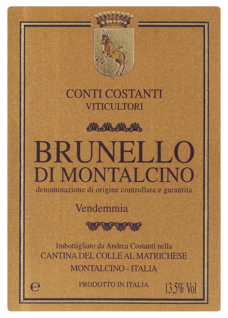 2017 Costanti - Brunello di Montalcino