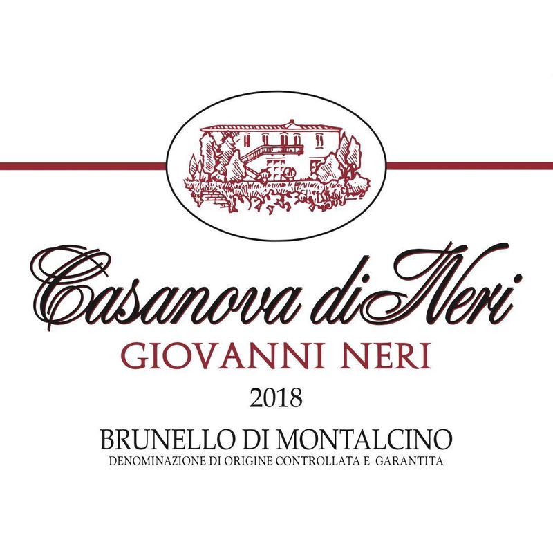 2018 Casanova di Neri - Brunello di Montalcino Giovanni Neri