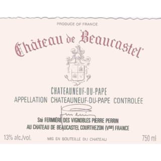 2006 Beaucastel Chateauneuf du Pape