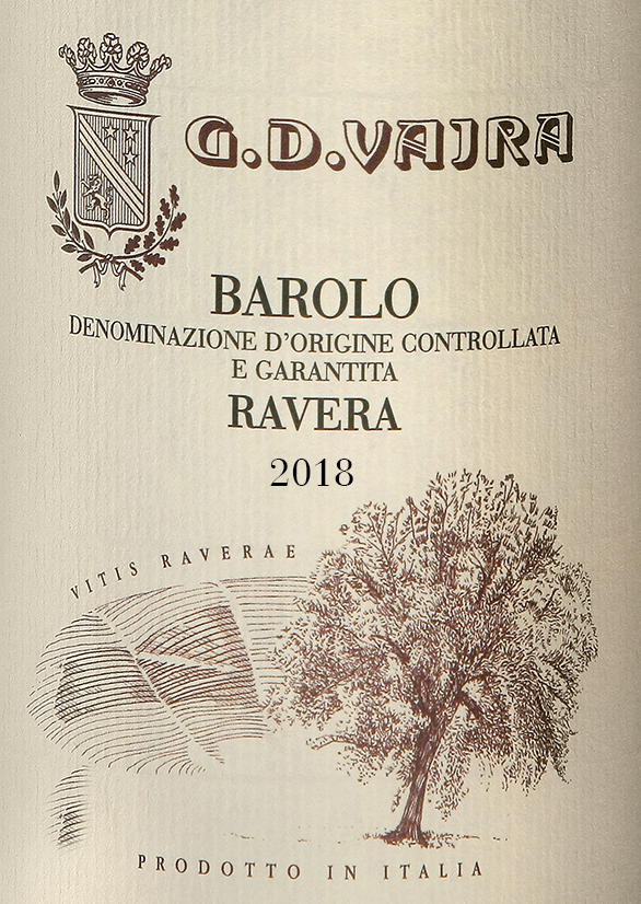 2018 Vajra, G. D. - Barolo Ravera