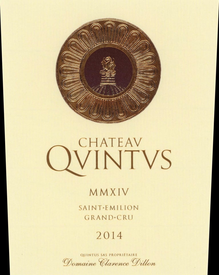 2014 Chateau Quintus - St. Emilion