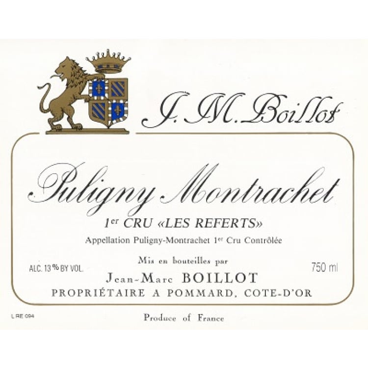 2021 Jean-Marc Boillot - Puligny Montrachet Referts