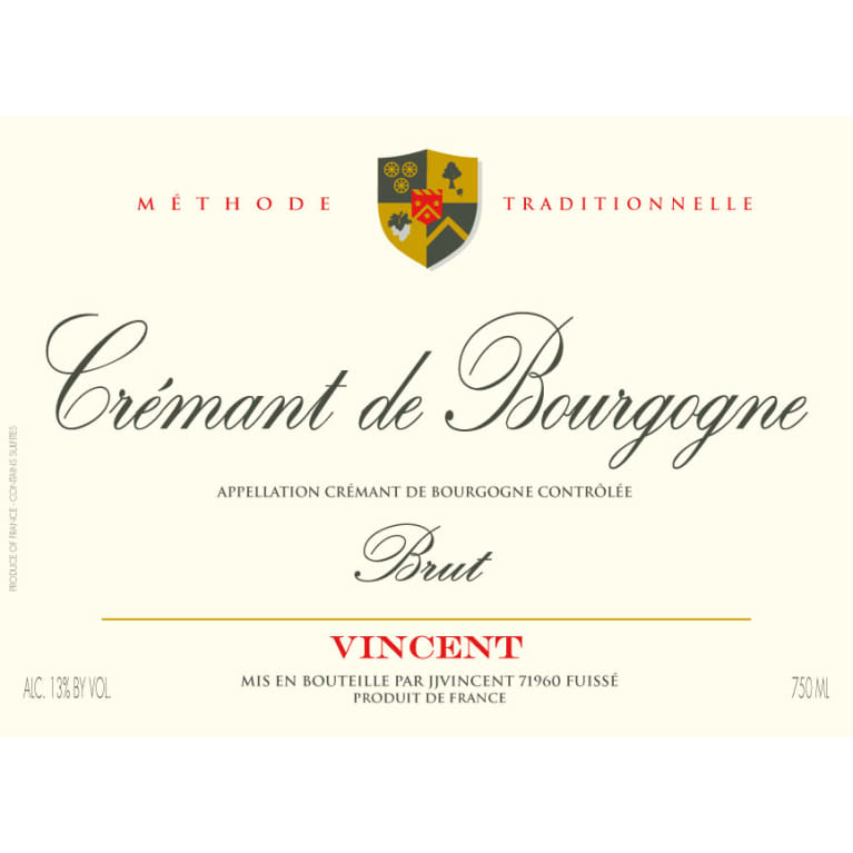 NV J.J. Vincent - Cremant de Bourgogne
