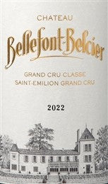 2022 Chateau Bellefont Belcier St. Emilion (Bordeaux Future ETA 2025)