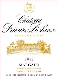 2022 Chateau Prieure Lichine - Margaux (750ml)