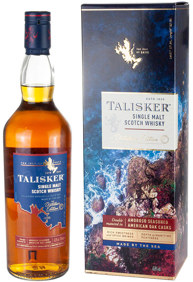 Talisker Distillers Edition Amoroso Seasoned American Oak Cask Single Malt Whiskey 750ml
