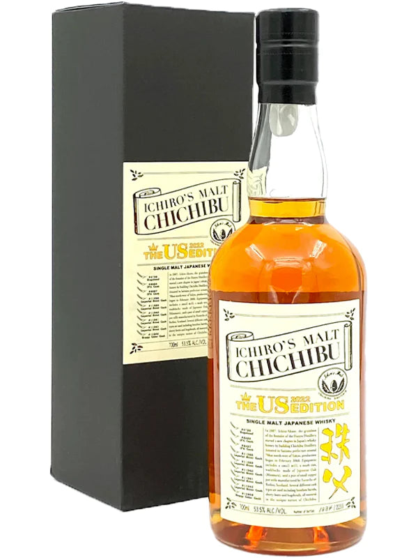 Ichiro's Chichibu 2022 The US Edition Single Malt Whiskey 700ml