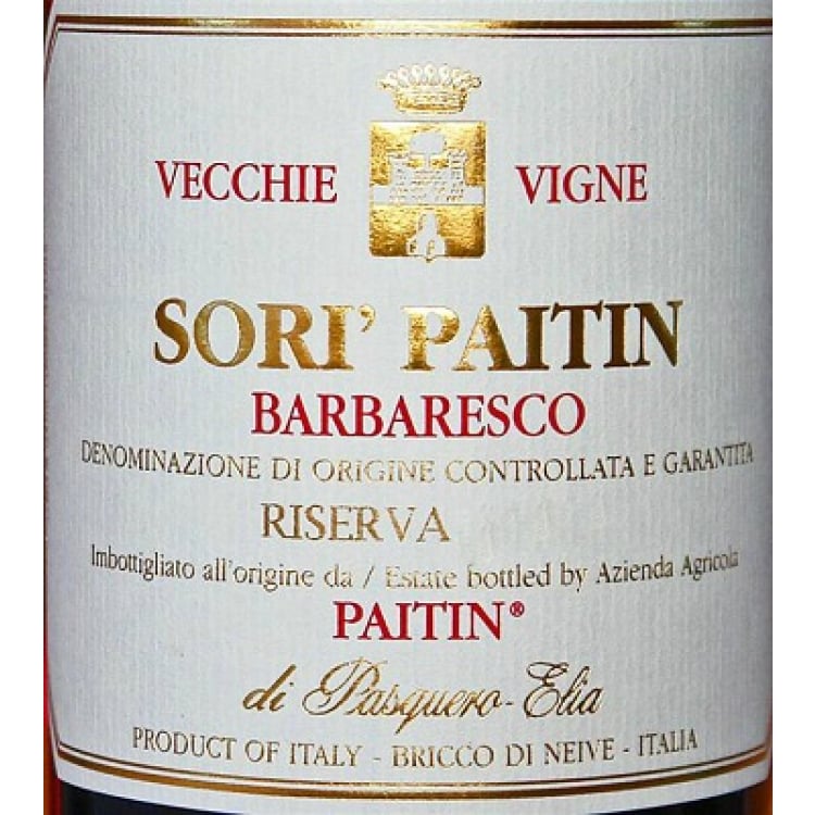 2015 Pasquero-Elia - Barbaresco V.V. Sori Paitin