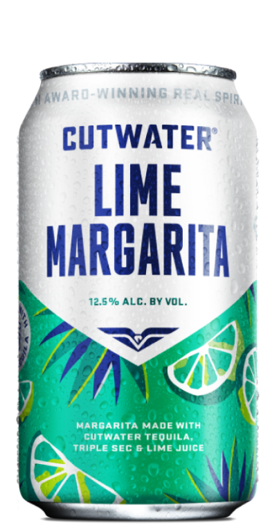 Cutwater Lime Margarita RTD Cocktail 4pk
