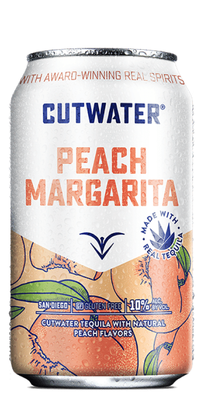 Cutwater - Peach Margarita RTD Cocktail 4pk