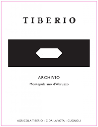 2019 Tiberio - Montepulciano d'Abruzzo DOC Archivio