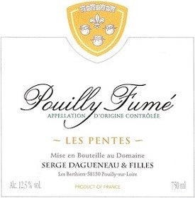 2021 Dagueneau, Serge - Pouilly Fume Les Pentes
