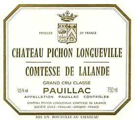 2000 Chateau Pichon Lalande - Pauillac