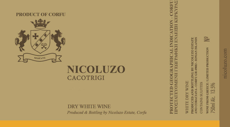 2020 Nicoluzo - Cacotrigi Corfu