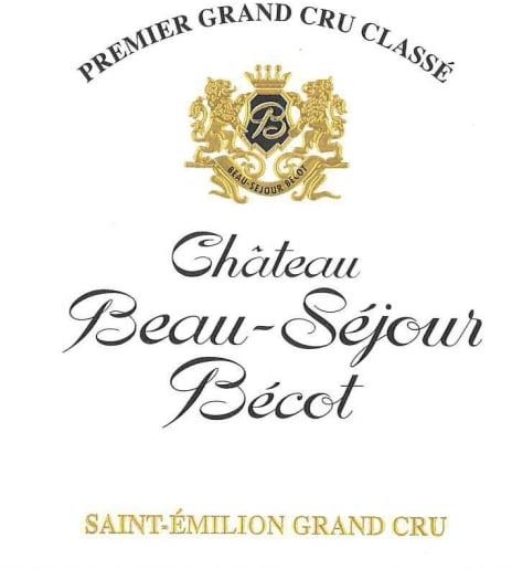 2022 Chateau Beau-Sejour Becot - St. Emilion HALF BOTTLE (Future ETA 2025) (375ml)