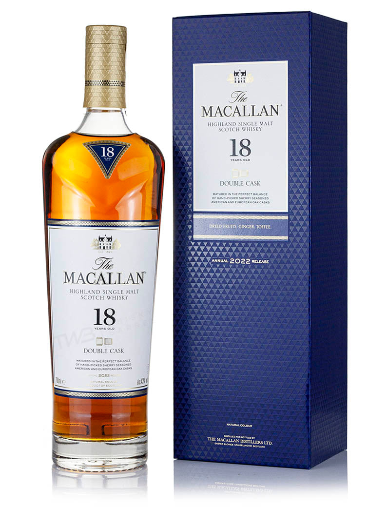 Macallan 18 yr Double Cask 2025 Single Malt Whiskey 750ml