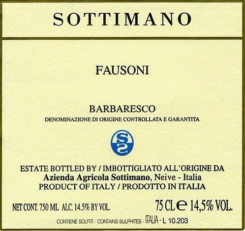 2020 Sottimano - Barbaresco Fausoni