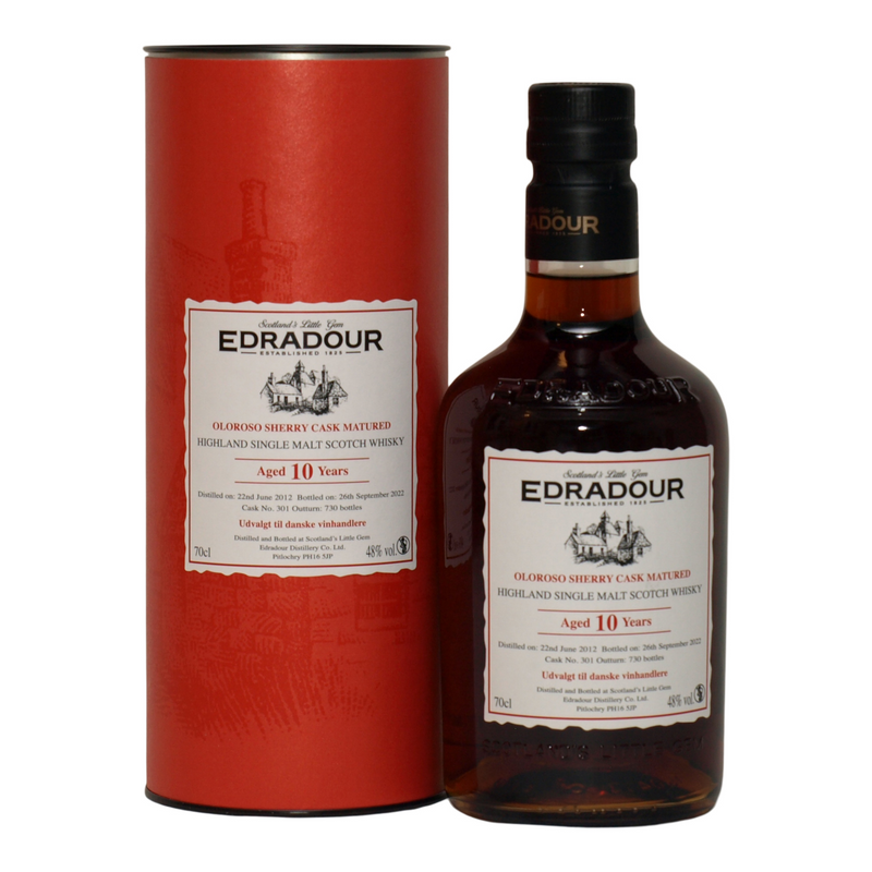 Edradour 10 yr Oloroso Cask #3 (Dist.2012) Single Malt Whiskey 700ml