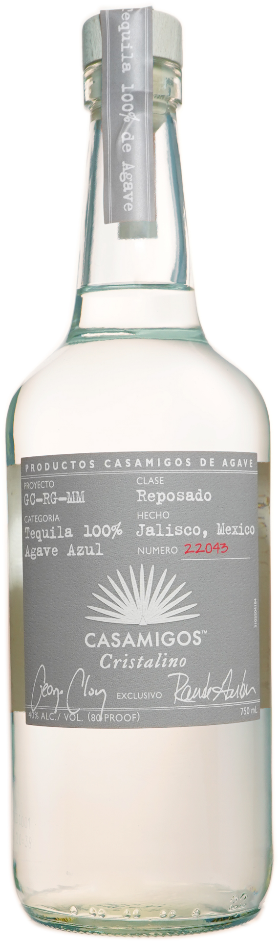 Casamigos Cristalino Tequila 750ml