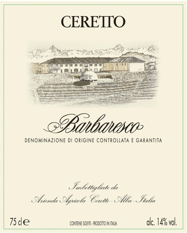 2017 Ceretto - Barbaresco