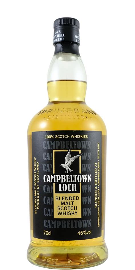 Campbeltown Loch Black Label Blended Malt Whiskey 700ml
